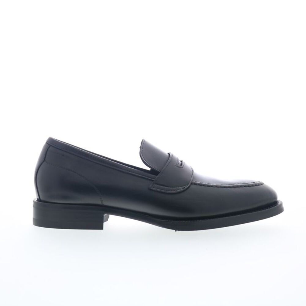 Di Bianco Mens Aviano Lined Calfskin Black Shoes (NWT)